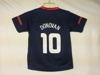 Us Soccer Landon Donovan 10 Youth Jersey Size Small