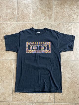 Vtg Anvil Tool Band 10000 Days Double Sided T Shirt Size L Alex Grey Art Tee