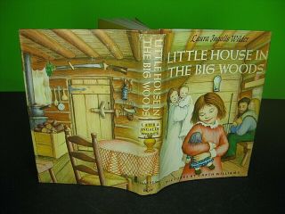 Little House In The Big Woods By Laura Ingalls Wilder,  Vintage 1953 Hb Hc Dj