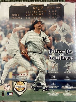 Perfect Day In Yankee History (1997 Official License Of Mlb) Not Signed