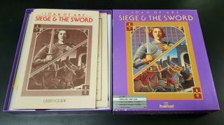 Amiga Broderbund Joan Of Arc Siege And The Sword Vintage Computer Game