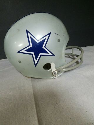 Vintage Early 80s Rawlings Hnfl Dallas Cowboys Youth Helmet Size Medium