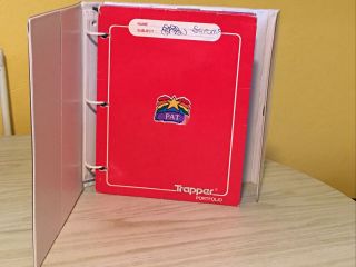 Vintage 80 ' s Mead Trapper Keeper Notebook Binder 29096 Lake Mountains/Trees 3