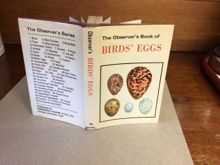 Observers Book Of Birds Eggs 1974: