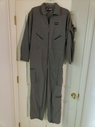 Vintage Lee Pipes Size Large Work Coveralls Green