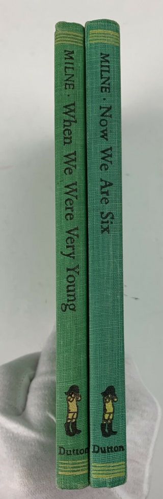 When We Were Very Young & Now We Are Six By - A.  A.  Milne - Vintage 1961 Hardbacks 3