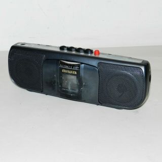 Vintage Aiwa Cs - P1w Am - Fm Radio Stereo Cassette Player Recorder