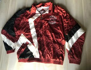Vintage Logo Athletic Texas A&m Aggies Stuff Jacket Size Xl
