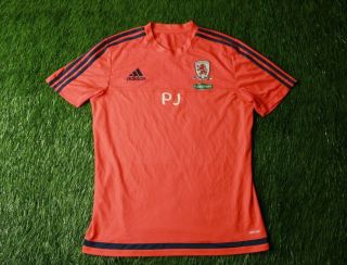 Middlesbrough Pj 2015 - 2016 Football Shirt Jersey Training Adidas Size M