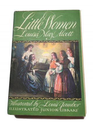 Vintage 1979 Little Women By Louisa May Alcott Color Illustrations Hc Vg