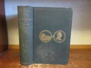 Old Life Of George Washington Book 1856 Revolutionary War President Biography,