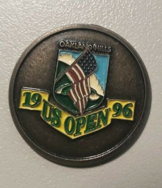 Pga Golf Us Open 1996 Ball Marker Oakland Hills Coin