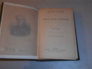 The Life and Work of William Augustus Muhlenberg by Anne Ayres c1890s 2