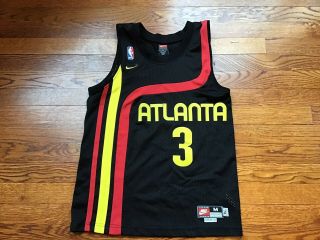 Vintage Nike Atlanta Hawks Shareef Abdur - Rahim Swingman Jersey Size M Length,  2