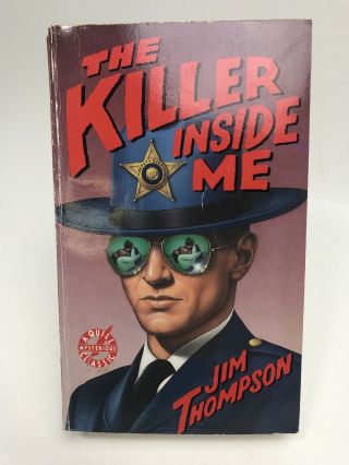 The Killer Inside Me Jim Thompson Quill Mystery 1st Printing