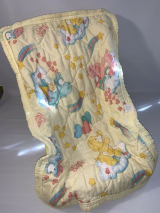 Vintage Baby Car Seat Punkin Highchair Stroller Cover 1983 Care Bears