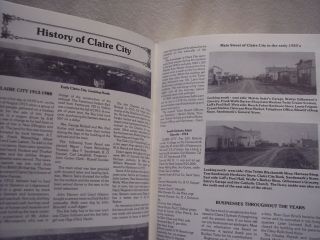 1913 1988 75 Years Jubilee Book Claire City Effington SD Roberts County 3