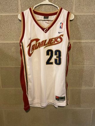 Nike Vtg 2003 Lebron James Cleveland Cavaliers Rookie Jersey Men Med