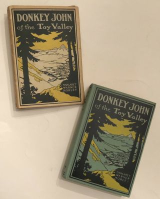 Rare 1930 Children’s Book Donkey John Of The Toy Valley Margaret Morley Hc Dj Vg
