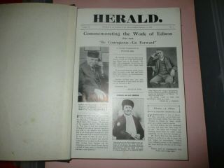 1935 The Herald Complete Bound School Newspapers of Edison Institute - Henry Ford 2
