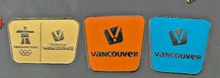 Vancouver 2010 Olympics Pins: 3 Tourism Vancouver