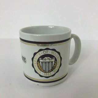 University Of Washington Bookstore Vintage White Coffee Mug