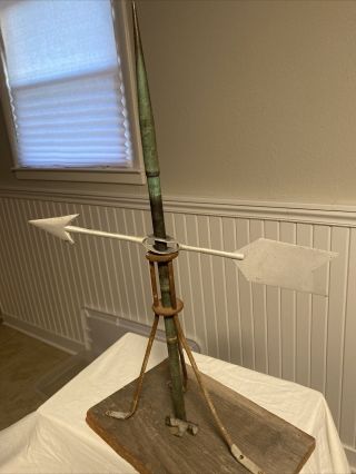 Vintage,  Metal Lightning Rod Arrow
