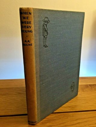When We Were Very Young - A.  A Milne - Illustrated By E.  H.  Shepard