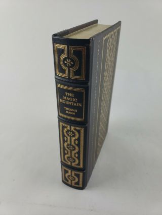 The Franklin Library,  The Magic Mountain By Thomas Mann,  1/4 Leather Binding
