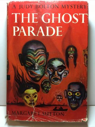 A Judy Bolton Mystery The Ghost Parade 1933,  First Edition.  Solid,  Includes Dc