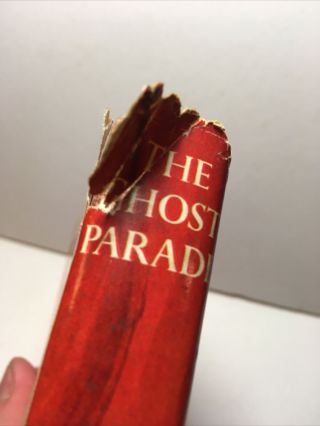 A Judy Bolton Mystery THE Ghost Parade 1933,  First Edition.  Solid,  Includes DC 3