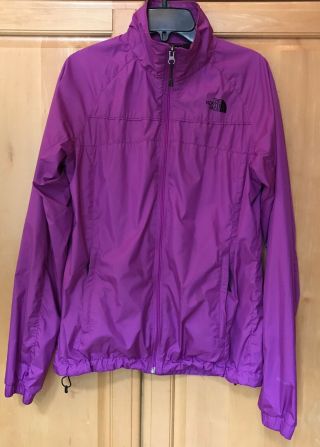 North Face Jacket Women’s Small Packable Windbreaker Vintage Purple Light Weight