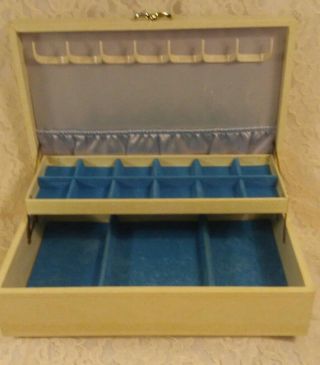 Vintage Mele Jewelry Box.  12 1/2”x8”x3 1/2”.
