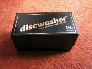 Vintage 1996 Discwasher Record Care System D4 (complete) Vinyl Albums