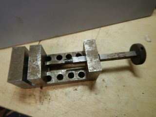 Vintage Machinist Made Quick Release Drill Vise Needs Work
