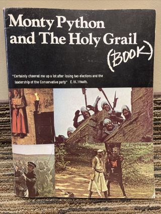 Graham Chapman,  John Cleese / Monty Python And The Holy Grail Book 1st Ed 1977