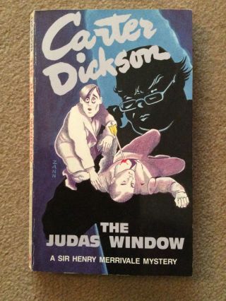 The Judas Window By Carter Dickson (john Dickson Carr) U.  S.  Pb