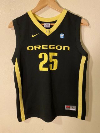 Nike Boys Oregon Duck Basketball Jersey Size Large (16 - 18)
