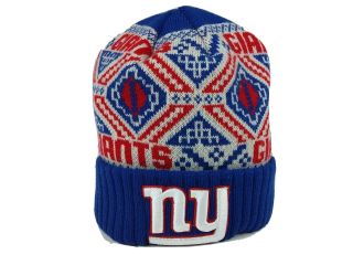 York Giants Era Nfl Knit Hat On Field Sideline Beanie Hat