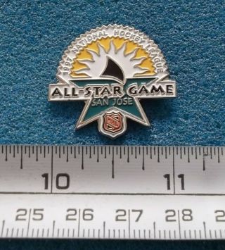All Star Game 1997 San Jose (sharks) Nhl Hockey Pin R773