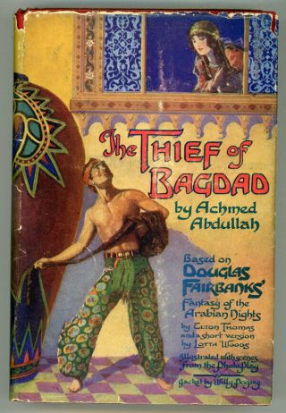 1924 The Thief Of Bagdad : Photoplay Illus.  Book Douglas Fairbanks Film Tie - In