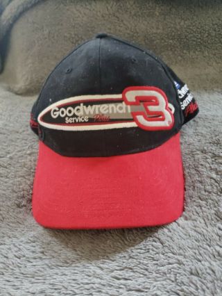 Dale Earnhardt Sr 3 Goodwrench Service Plus Hat Nascar Chase Authentics