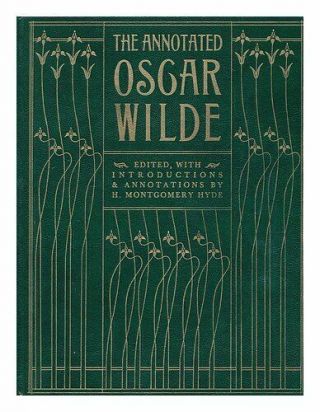 Annotated Oscar Wilde By Wilde,  Oscar Hardback Book The Fast