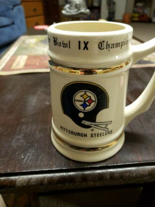Pittsburgh Steelers Bowl Ix Champions Mug