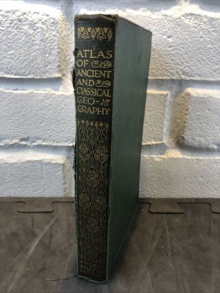 Atlas Of Ancient And Classical Geography (everyman 
