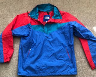 Vintage 1990s The North Face Jacket Packable Color Block Mens L Supreme