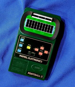 1978 Vtg Mattel Classic Football Electronic Handheld Game Great Awesome