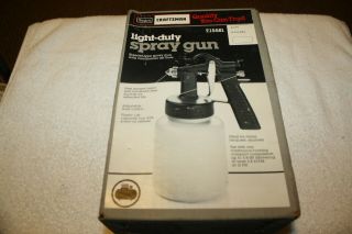 Vintage Light Duty Sears Craftsman 915581 Paint Air Spray Gun