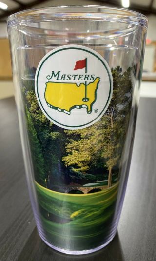 Augusta National Masters Golf Clear 16oz Tervis Tumbler Hole 11