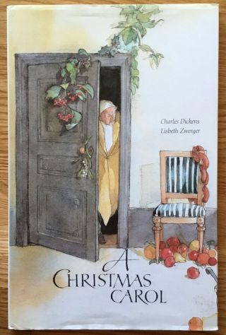 Vg 1988 Hc Dj First Edition Christmas Carol Charles Dickens Lisbeth Zwerger